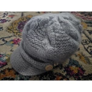 Nirvanna Designs 100% Wool winter brimmed beanie hat